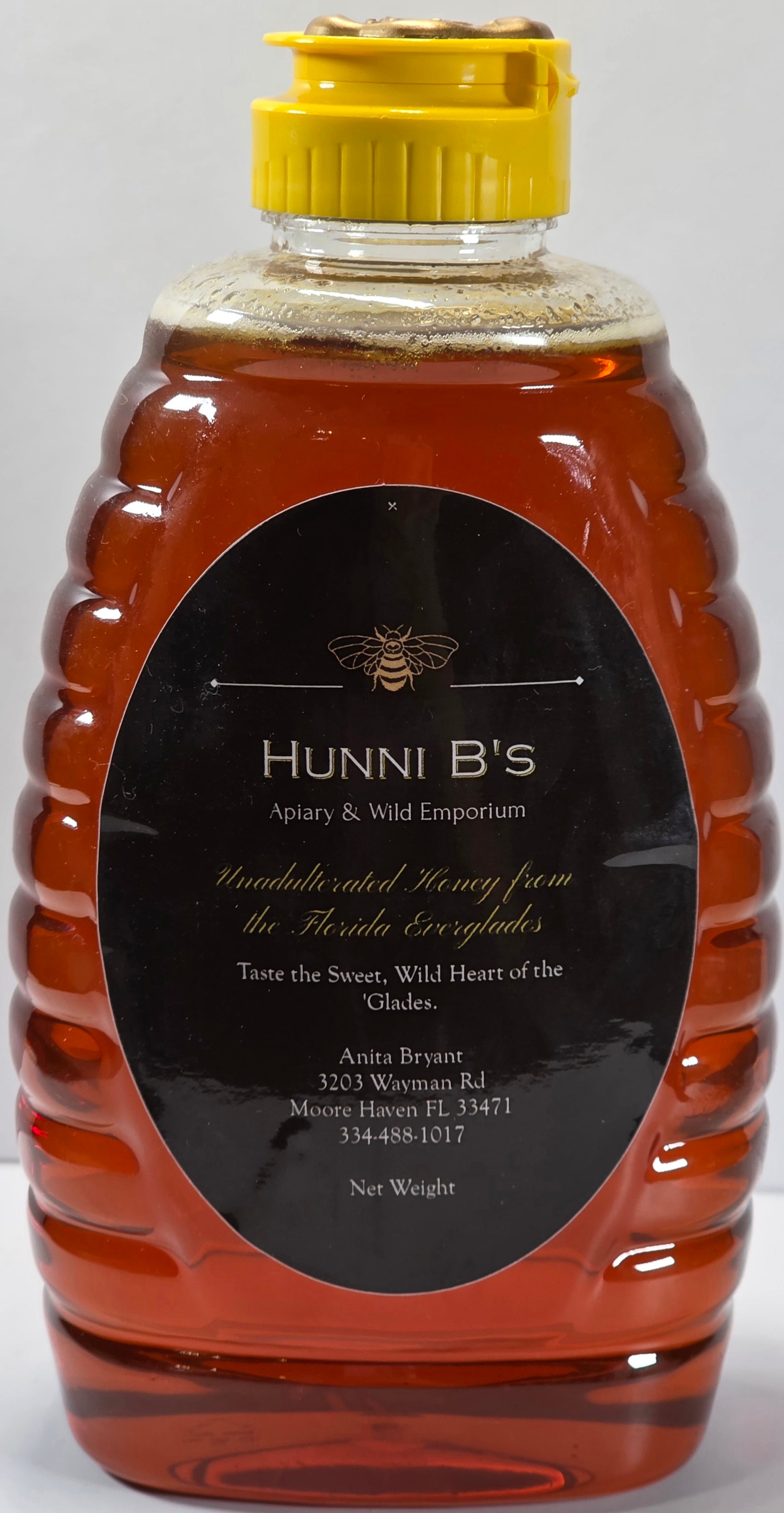 Raw Honey 2 lb. Bottle